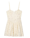 Veloris Elegant Floral Midi Dress