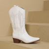 FAYE & PT EMBROIDED COWBOY BOOTS