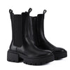 Nova Black Chunky Platform Chelsea Boot