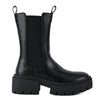 Nova Black Chunky Platform Chelsea Boot