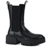 Nova Black Chunky Platform Chelsea Boot