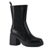 Zara Black Chunky Platform Chelsea Boot