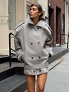 Siena – Oversized Collar Trench Coat