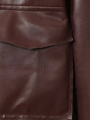 Celeste – Brown Leather Jacket