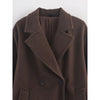 Vanya – Woolen Notch Neck Coat