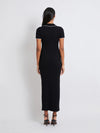 Elara – Button Collar Maxi Dress