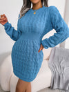 Elara – Knitted Sweater Dress