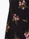 Cascadeau Elegant Floral Midi Dress