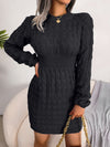 Elara – Knitted Sweater Dress