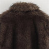 Isolde – Plush Leather Turtleneck Jacket
