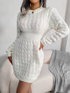 Elara – Knitted Sweater Dress