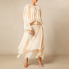 Celeste – Lace Up Elegant Dress