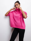 Elara – Knitted Oversized Turtleneck Pullover Sweater