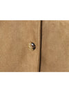 Celia – Retro Suede Trench Coat