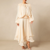 Celeste – Lace Up Elegant Dress