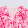 Silvurna Elegant Floral Midi Dress