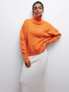 Elara – Knitted Oversized Turtleneck Pullover Sweater