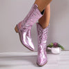Nixie Western Cowgirl Embroidered Boot