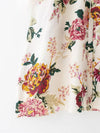 Floradelle Elegant Floral Midi Dress