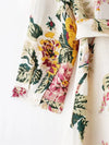 Floradelle Elegant Floral Midi Dress